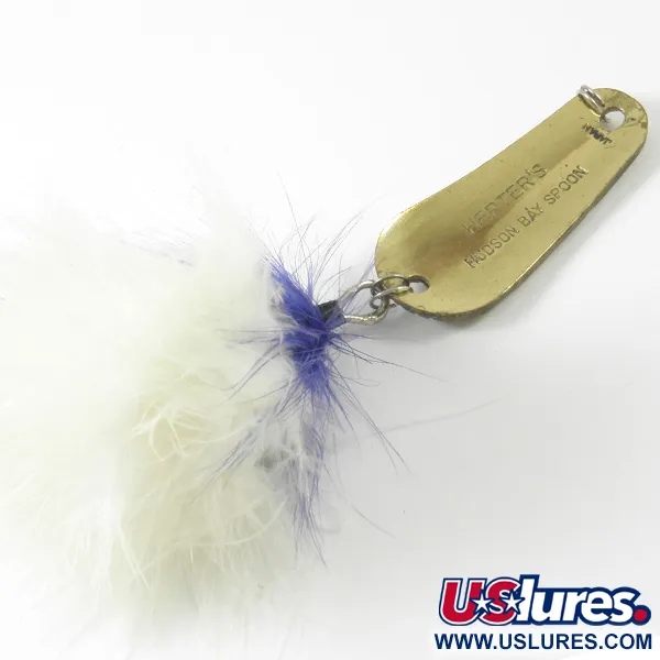 Herter's Hudson bay spoon Plandavka, Zlatá, 8g, Peří, #3427