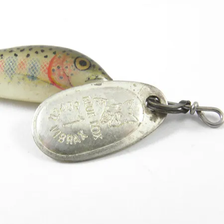 Blue Fox Vibrax Minnow Spin 1 Třpytka, Stříbro / Pstruh, 4g, #3462