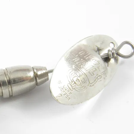 Luhr Jensen Tiger Tail Rotačka, Nikl / Červená, 3,6g, Peří, #3464