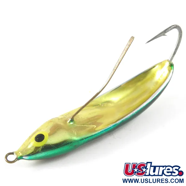 Rapala Minnow Spoon Plandavka, Zlatá / Zelená, 10g, Proti vázkám, #3488