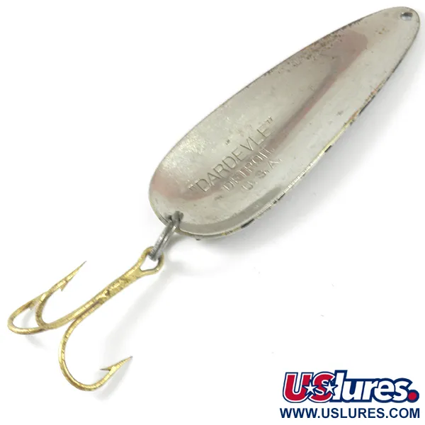 Dardevle (1950s) Detroit Plandavka, Černá/Bílá/Nikl, 28g, #3494