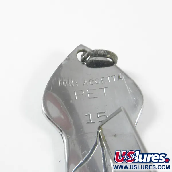 Tony Accetta Pet Spoon 15 Plandavka, Nikl, 14g, Proti váznutí, #3511