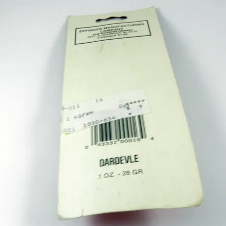 Eppinger Dardevle Plandavka, Červená/Bílá/Nikl, 28g, #3538