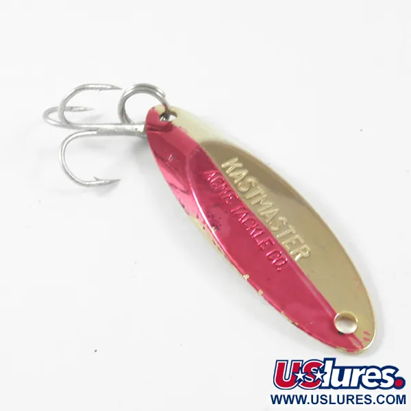 Acme Kastmaster 3544 Plandavka, Zlatá / Červená, 7g, Slitina mosazi, #3544