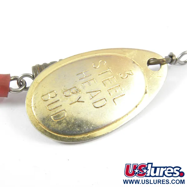 Yakima Bait Steel Head 3 by Bud Rotačka, Zlatá, 6g, Červená Bužírka, #3559