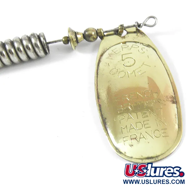 Mepps 5 Comet Mino Třpytka, Mosaz, 18g, Gumová nástraha, #3586