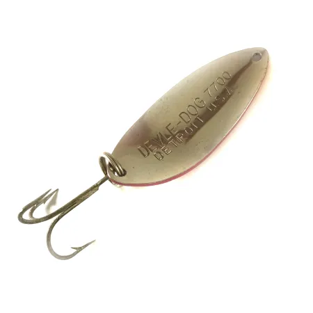 Eppinger Dardevle Devle Dog 7700 Třpytka, Červená/Bílá, 14g, #3608