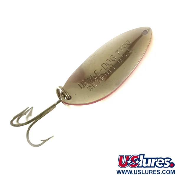 Eppinger Dardevle Devle Dog 7700 Třpytka, Červená/Bílá, 14g, #3608