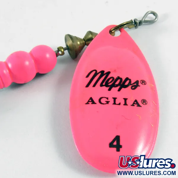 Mepps Aglia 4 Třpytka, Hot Pink, 9g, Výrazný List, #3610