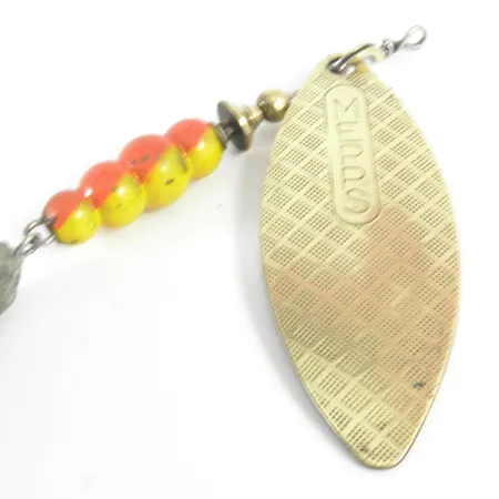 Mepps Aglia Long Mino Třpytka, Mosaz, 30g, Vrbový List, #3621