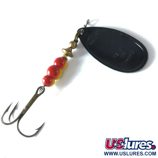 Mepps Aglia 4 Třpytka, Černá, 9g, Oválný List, #3633