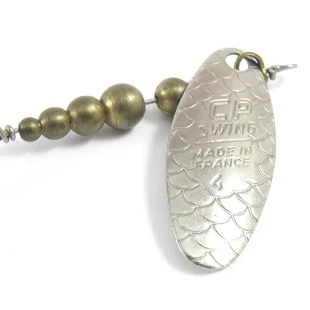 C.P. Swing CP-Swing 4 Třpytka, Nikl/Mosaz, 4,7g, Šupinový vzor, #3636