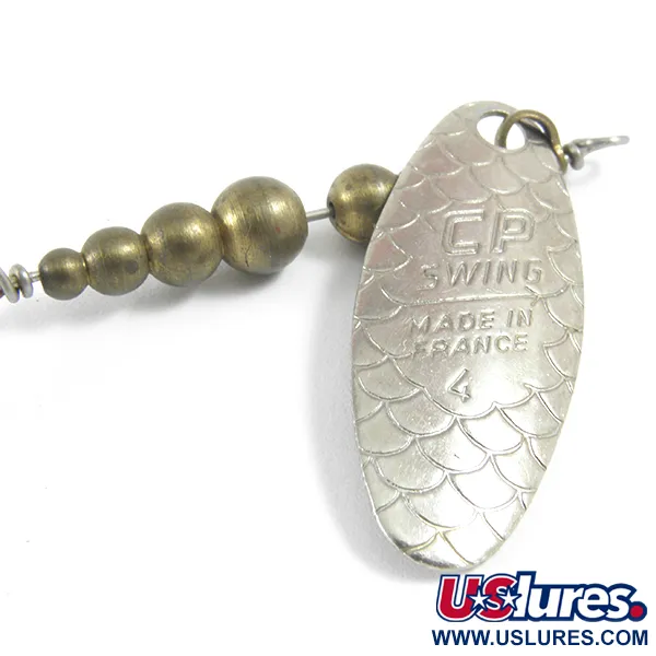 C.P. Swing CP-Swing 4 Třpytka, Nikl/Mosaz, 4,7g, Šupinový vzor, #3636