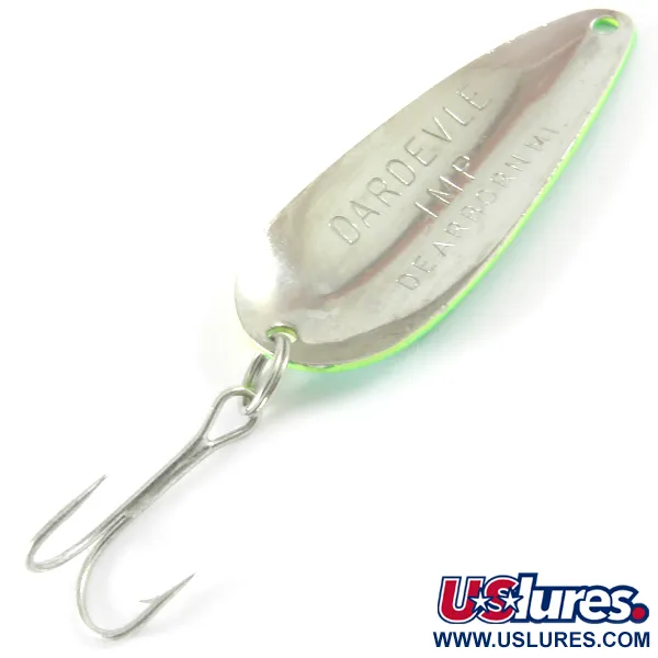 Plandavka Eppinger Dardevle Imp, Žlutá/Zelená/Nikl, 11g, Klasika, #3677