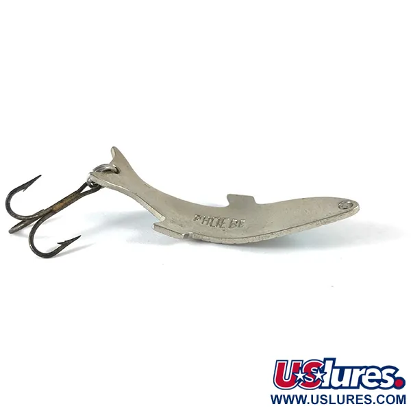 Acme Phoebe Plandavka, Nikl / Modrá, 5,5g, Reliéfní šupiny, #3687