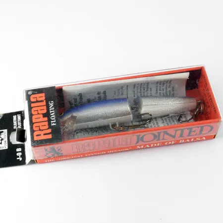 Rapala Jointed J-9B Wobler, Light Blue, 6g, Balza, #3699