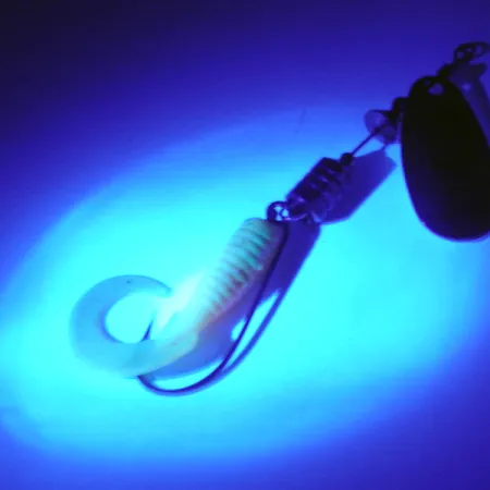 Mepps Combo Killer 2 Třpytka, Stříbrná, 5.5g, UV ocásek, #3714