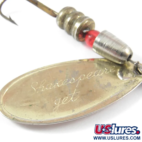 Shakespeare Jet Spinner, Zlatá / Červená, 12g, Rotační Třpytka, #3745