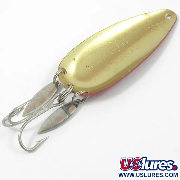 Dardevle Dardevlet Klicker Plandavka, Červená/Bílá/Mosaz, 21g, #3778