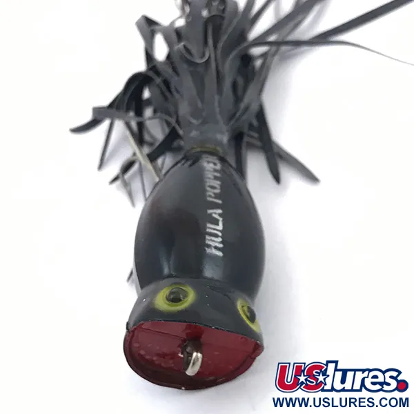 Fred Arbogast Hula Popper Popper, Černá / Červená, 8g, #3788