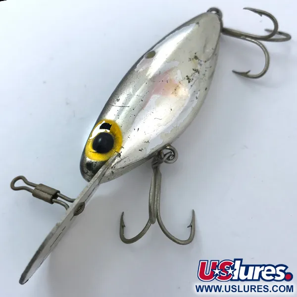 Storm Hot'N'Tot Thin Fin Wobler, Stříbrná / Černá, 12g, #3796