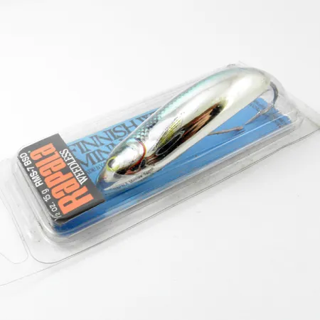 Rapala Weedless Minnow Spoon Plandavka, Modrá/Stříbrná, 15g, #3818