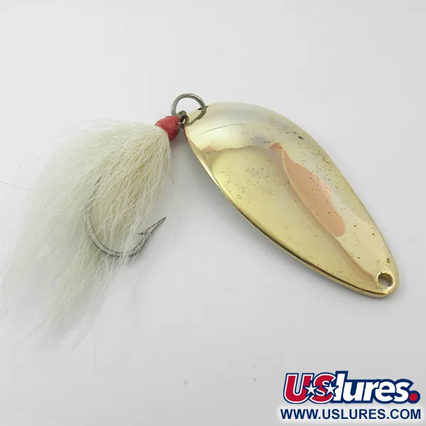 Acme Little Cleo Plandavka, Zlatá, 35g, Peřový střapece, #3819