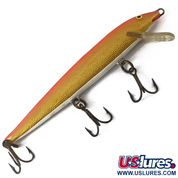 Rapala Original Floater Wobler, Orange, 5g, Balzové dřevo, #3835