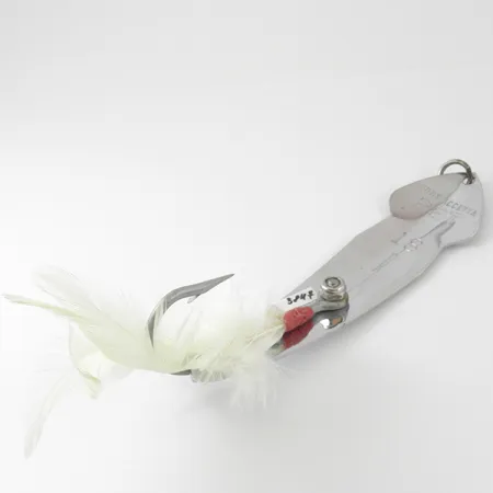 Tony Accetta Pet Spoon 18 Plandavka, Nikl, 38g, Háček s peřím, #3847