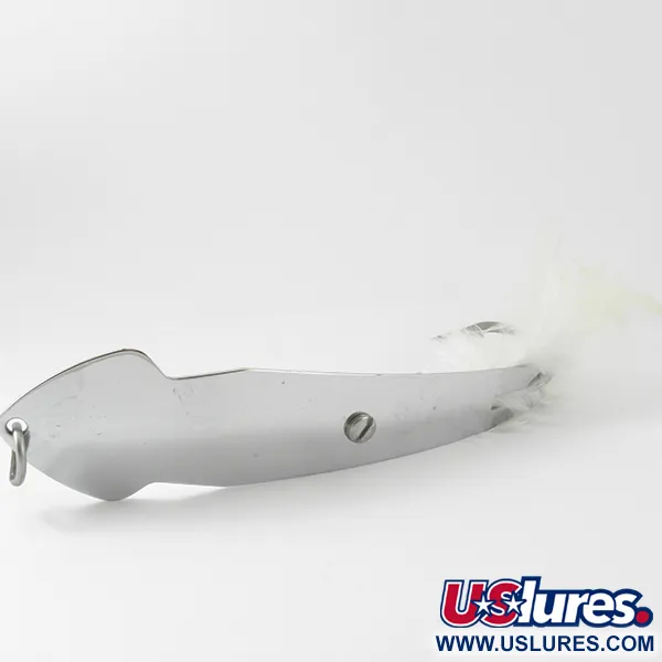 Tony Accetta Pet Spoon 18 Plandavka, Nikl, 38g, Háček s peřím, #3847