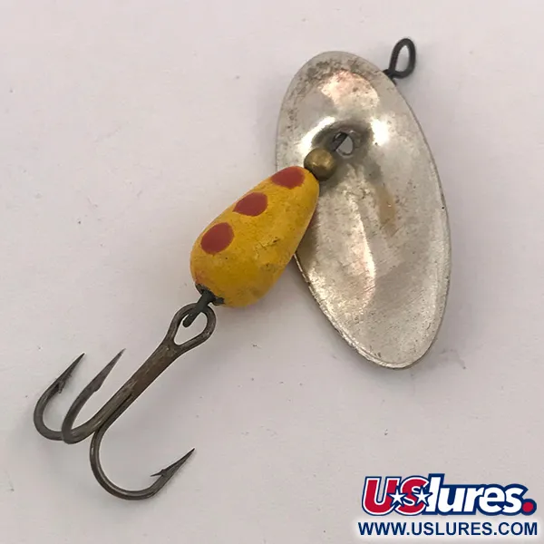 Panther Martin 4 Rotačka, Nikl / Žlutá, 4g, In-line list, #3882