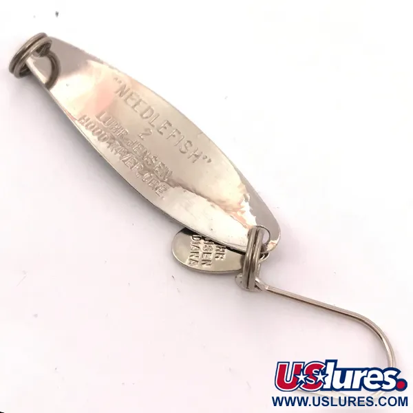 Plandavka Luhr Jensen Needlefish 2, Černá/Bílá/Nikl, 3g, #3889