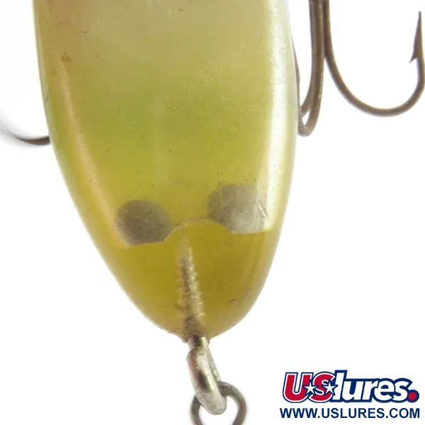 Mercoy Tackle Mercury Minnow Wobler, Žlutá / Zelená, 19g, Vintage, #3895