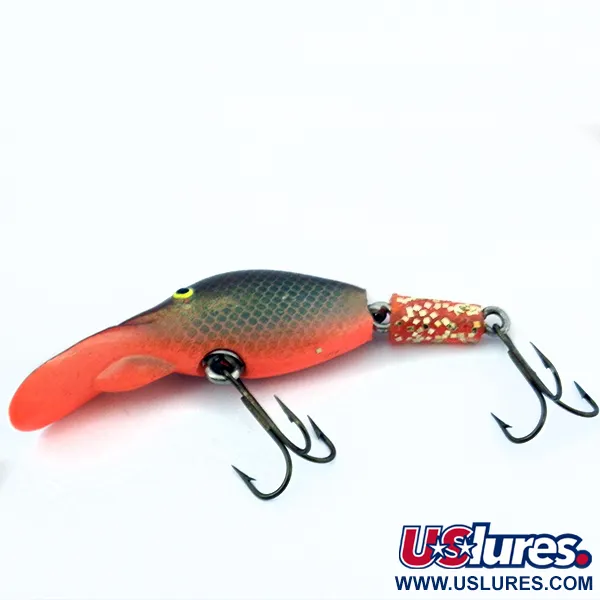 Wobler Eppinger Sparkle Tail, Černo-Oranžová UV, 6,5g, Třpytky, #3898