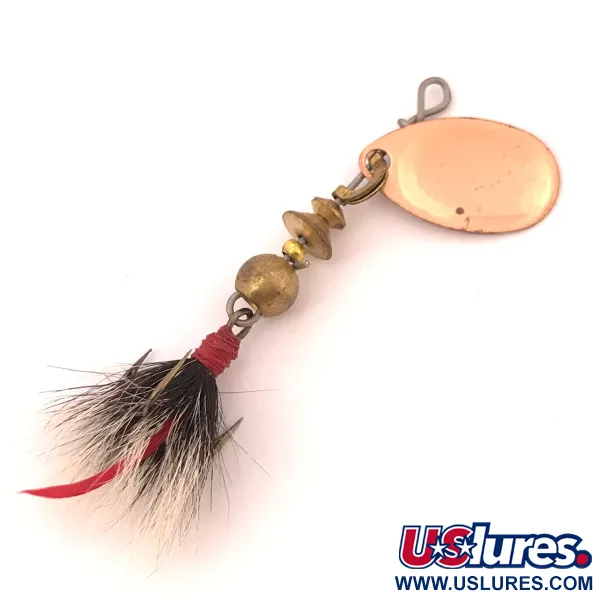 Mepps Aglia 0 dressed Rotačka, Měď, 2.5g, Veverčí ocas, #3907