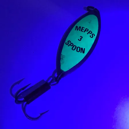 Mepps Spoon 3 Plandavka, Nikl/Zelená, 13g, Prism. páska, #3921