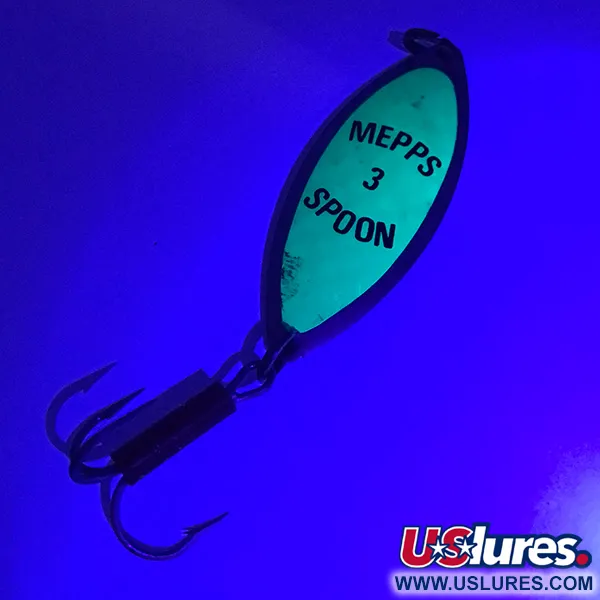 Mepps Spoon 3 Plandavka, Nikl/Zelená, 13g, Prism. páska, #3921