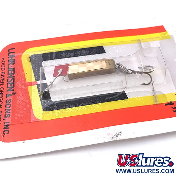 Luhr Jensen Super-Duper 500 Plandavka, Zlatá / Červená, 1,4g, Vintage, #3932