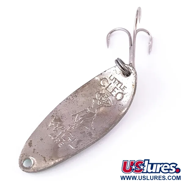 Little Cleo (Hula Girl) Plandavka, Pearl White/Nickel, 10g, Vintage, #3972