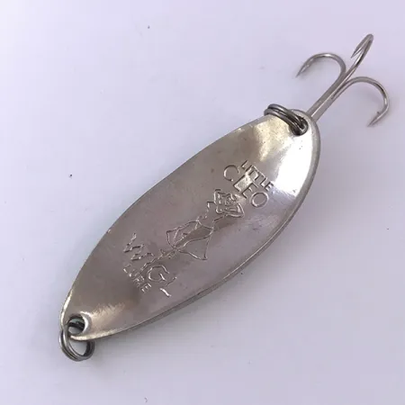 Seneca Little Cleo (Hula Girl) Plandavka, White Pearl/Nickel/Green, 14g, #3975