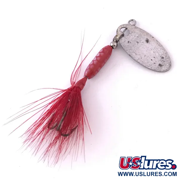 Worden’s Original Rooster Tail 0 Rotačka, Nikl / Červená, 1.77g, #3991