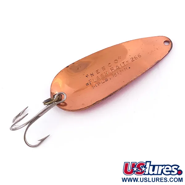Nebco FlashBait 266 Plandavka, Měď/Červená UV, 10g, Tepaný, #3998