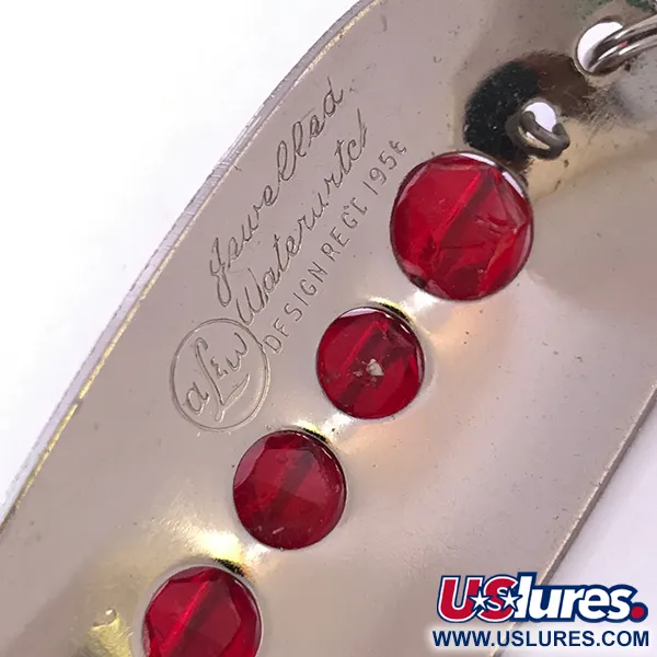 AL&W Toronto Jeweled Watertek Plandavka, Nikl / Červená, 28g, #4002