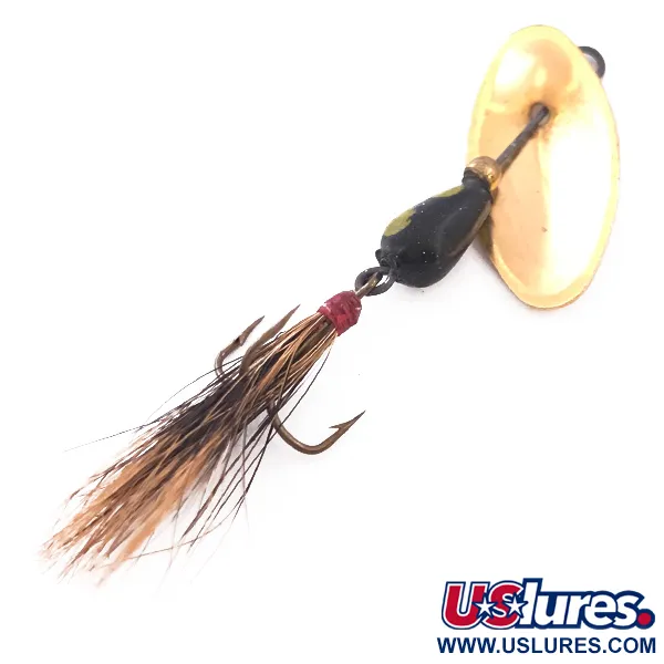 Panther Martin 2 Třpytka, Zlato/Černo-Žlutá, 2g, List na ose, #4018