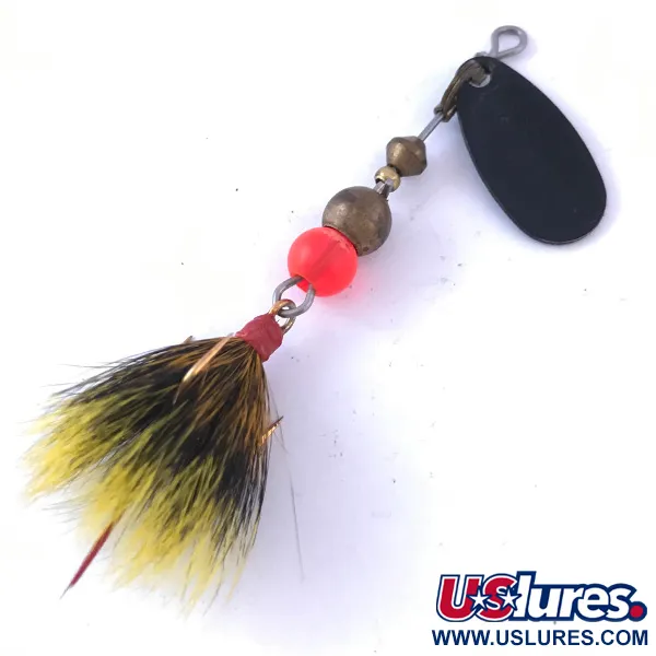 Mepps Black Fury 0 Dressed Rotačka, Černá / Žlutá, 2.4g, #4050