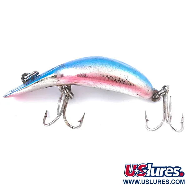 Heddon Tiny Tadpolly Wobler, Light Blue / Silver, 6g, potápivý, #4061