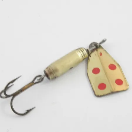 Jake's Lures Jake's Stream-a-Lure Třpytka, Mosaz / Červená, 4.5g, #4082