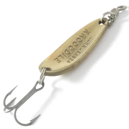 Luhr Jensen Krocodile Plandavka, Golden Trout, 9g, Mosazná, #4090