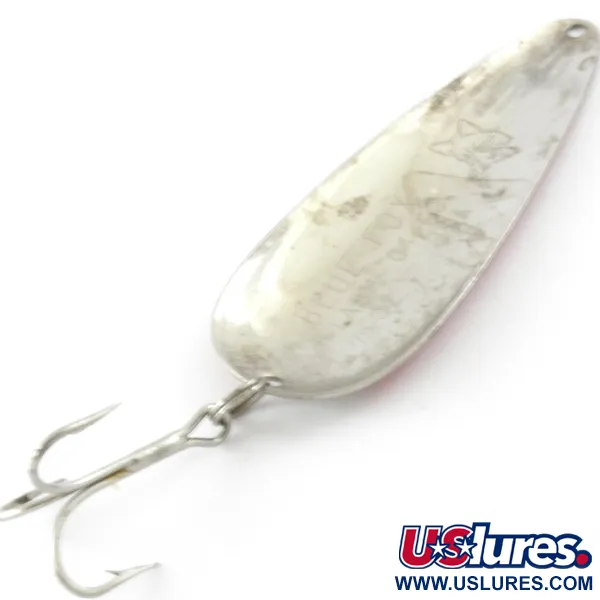 Blue Fox Flash Plandavka, Tepaný Nikl/Červená, 21g, Odlesky, #4132