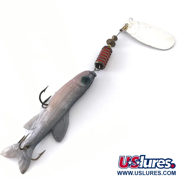 Mepps Comet Mino 4 Třpytka, Stříbrná, 12g, Gumová rybka, #4144